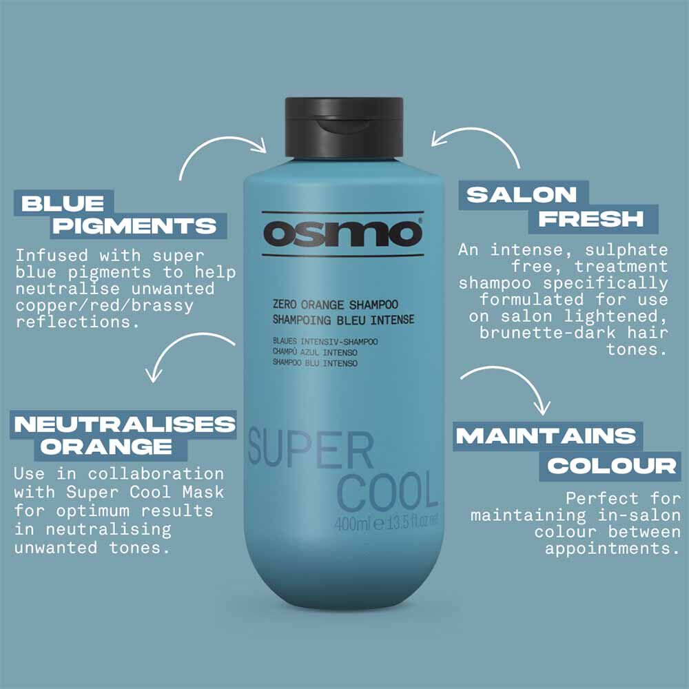 Osmo - Super Cool Zero Orange Shampoo 400ml