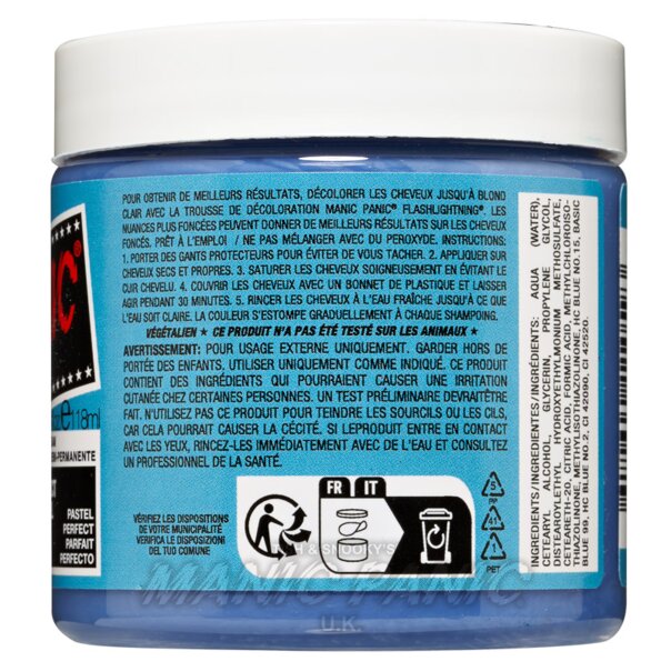 Manic Panic - Cream Tone / Blue Angel 118ml