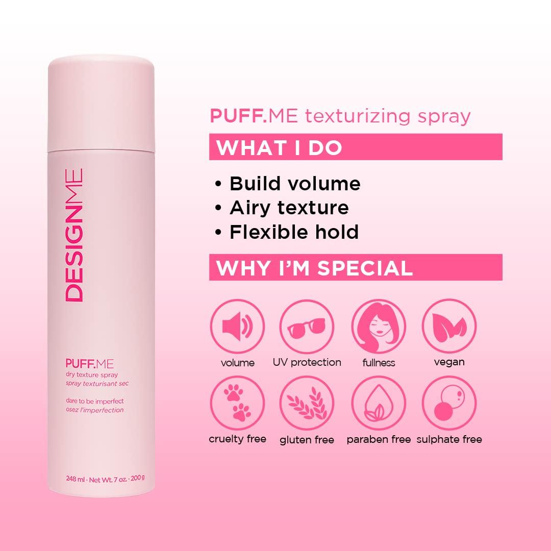 DesignMe Puff Me Dry Texture Spray 248ml - image 4