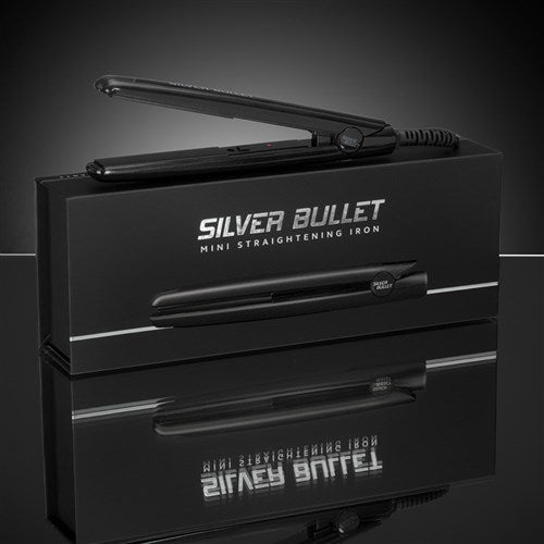 Silver Bullet - Black Mini Straightener BLACK