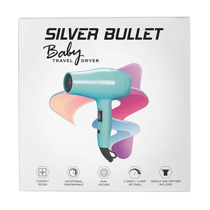 Silver Bullet - Metallic Baby Aqua Dryer 1200W