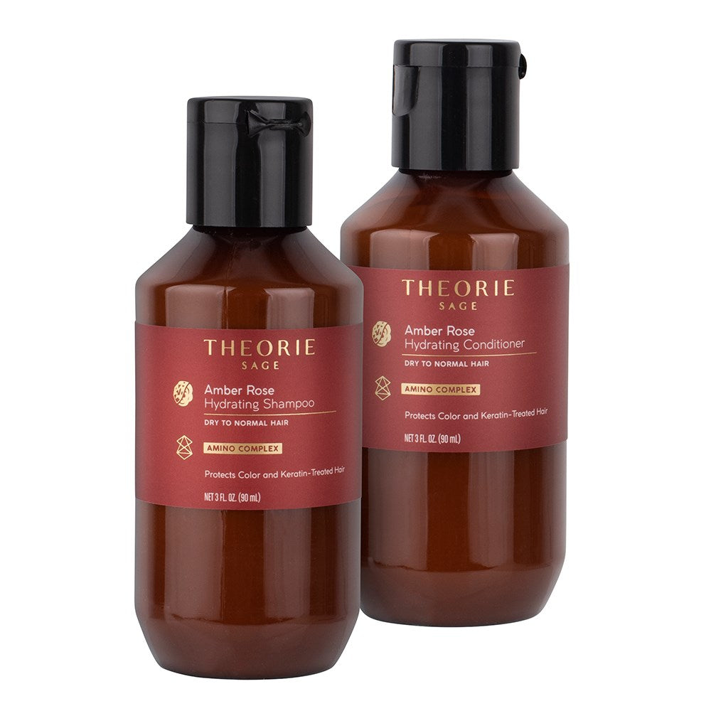 Theorie - Amber Rose Hydrating Shampoo + Conditioner Set 90ml