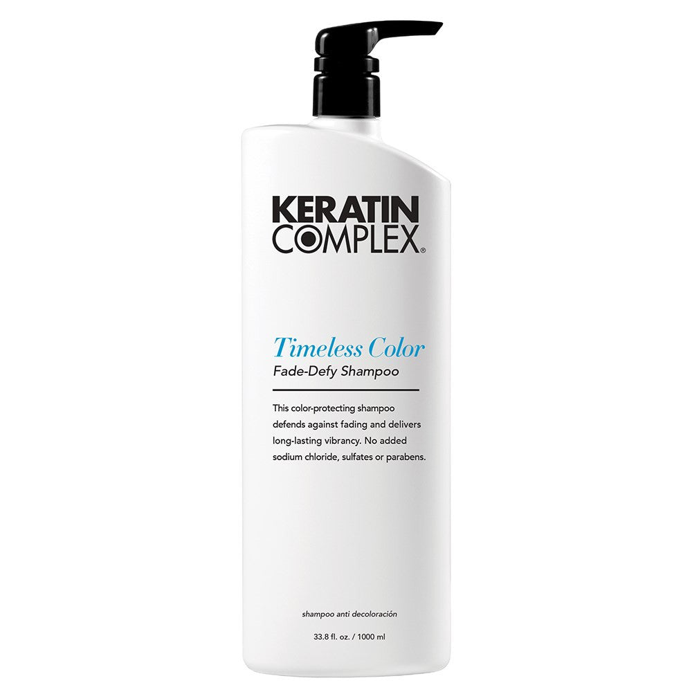 Keratin Complex - Timeless Color-Defy Shampoo & Conditioner Duo 1000ml Bundle – Keratin Complex Timeless Color-Defy Shampoo 1000ml