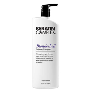 Keratin Complex - Blondeshell Shampoo & Debrass Conditioner Duo 1000ml Bundle – Keratin Complex Blondeshell Shampoo 1000ml
