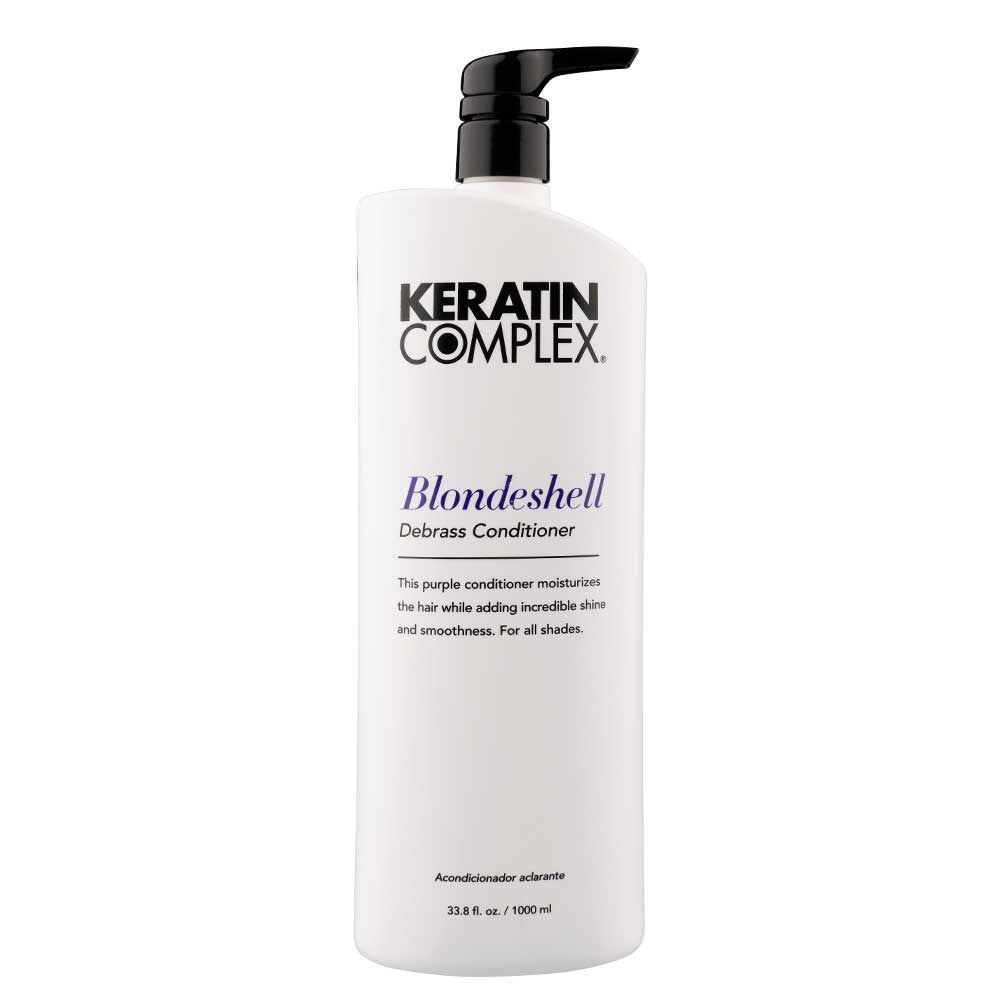 Keratin Complex - Blondeshell Shampoo & Debrass Conditioner Duo 1000ml Bundle – Keratin Complex Blondeshell Debrass Conditioner 1000ml