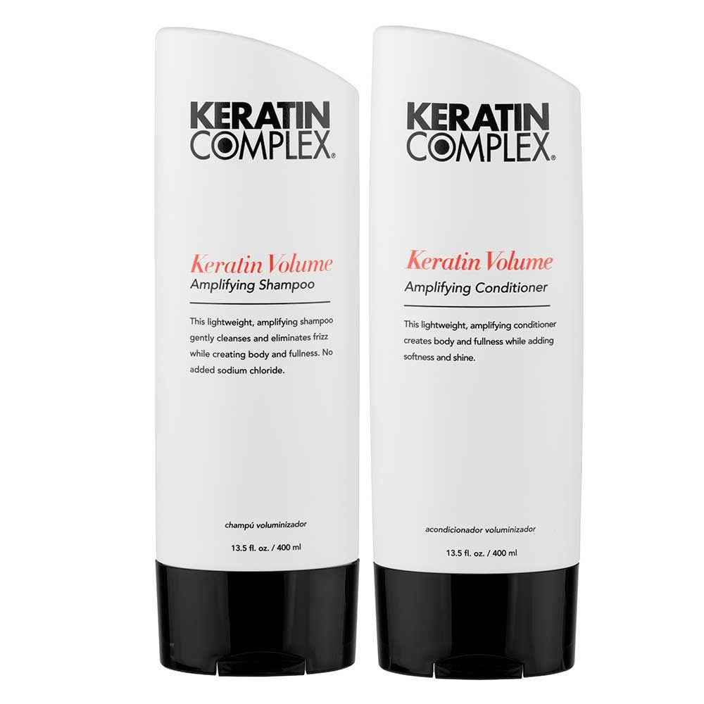 Keratin Complex - Volume Amplifying Shampoo & Conditioner Duo Bundle – Keratin Complex Volume Amplifying Shampoo 400ml (detail)