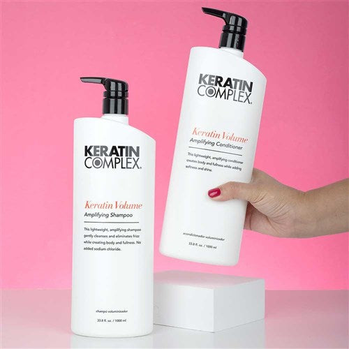 Keratin Complex - Volume Amplifying Shampoo & Conditioner Duo 1000ml Bundle – Keratin Complex Volume Amplifying Shampoo 1000ml (detail)