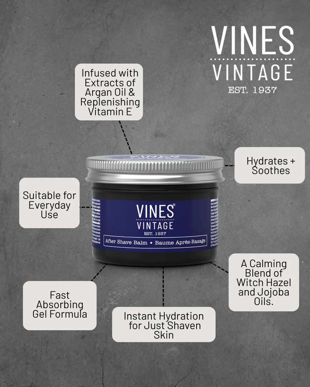 Vines Vintage - After Shave Balm 125ml
