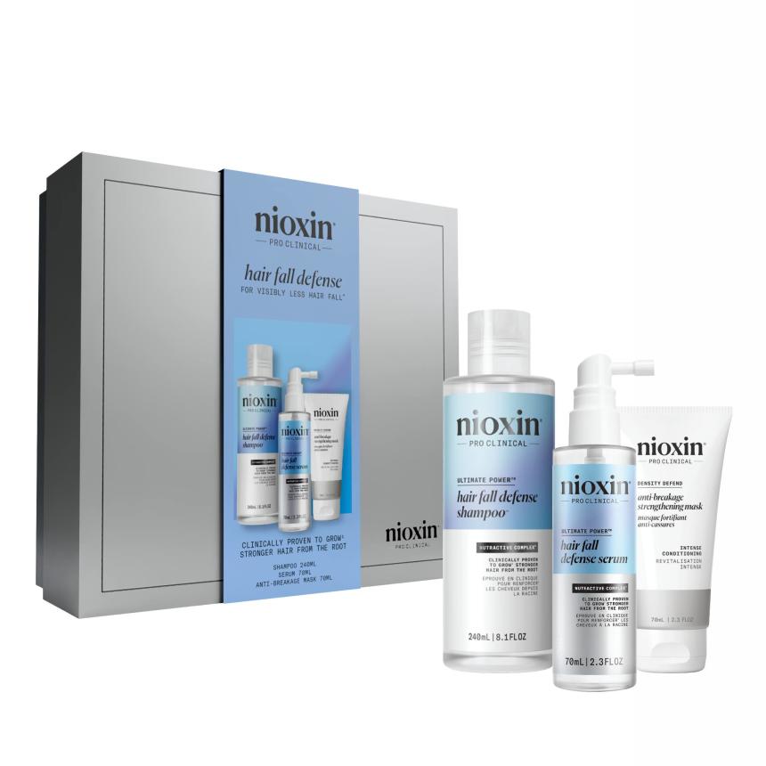 Nioxin Professional - Hair Fall Defense Trio Gift Set 2026 – front of pack