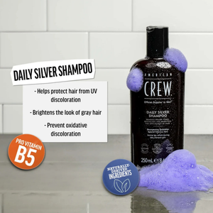American Crew - Daily Silver Shampoo 250ml – product view 5
