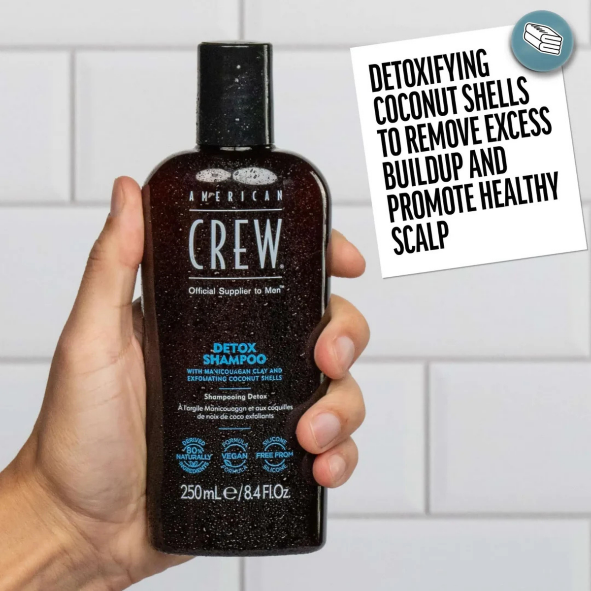 American Crew - Detox Shampoo 250ml – product view 3