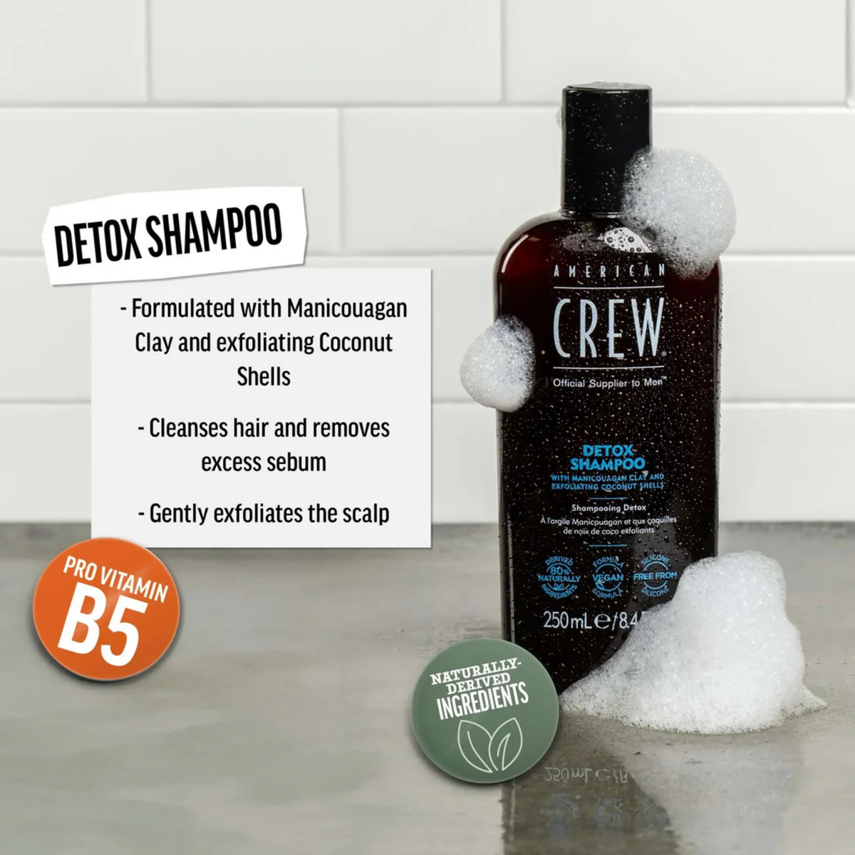 American Crew - Detox Shampoo 250ml – product view 4