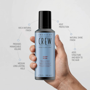 American Crew - Fiber Grooming Foam 200ml – product view 3