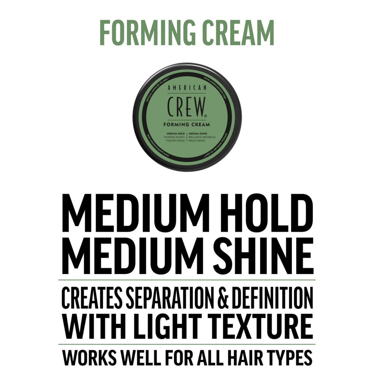 American Crew - Forming Cream 85g – product view 2