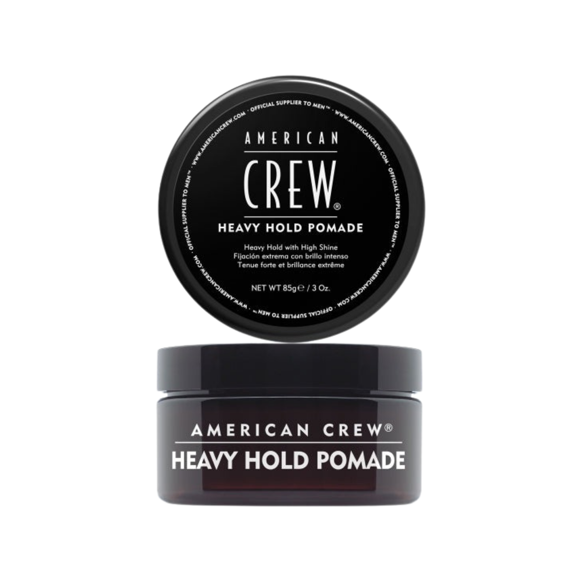 American Crew - Heavy Hold Pomade 85g – front of pack