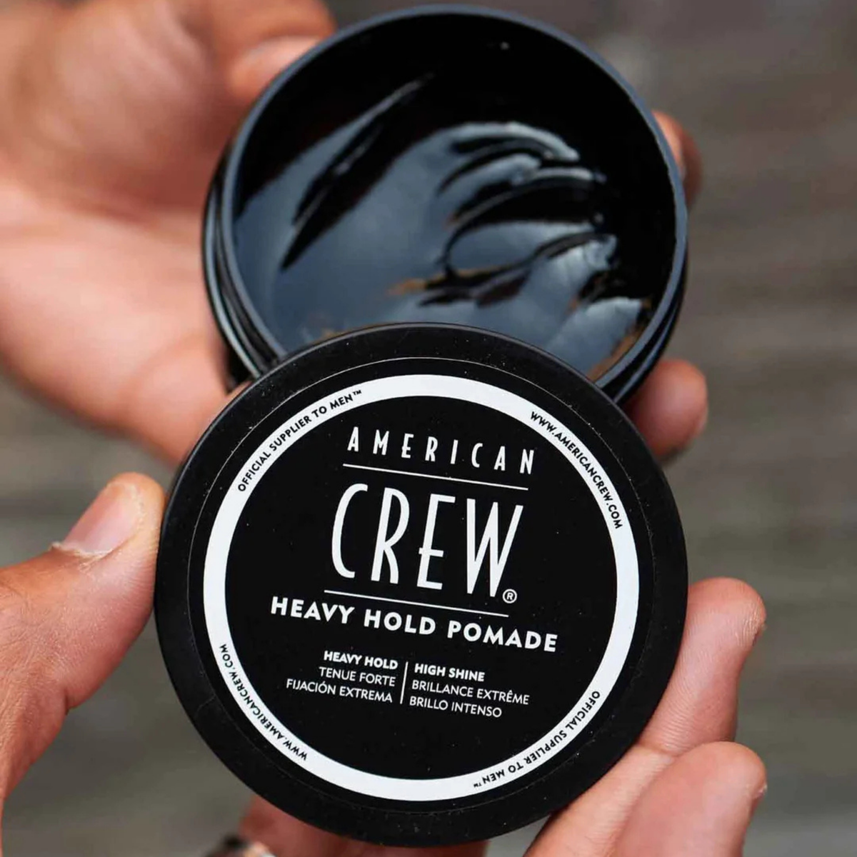 American Crew - Heavy Hold Pomade 85g – product view 2