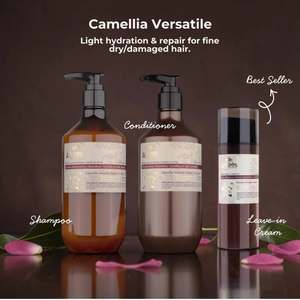 Angel En Provence - Camellia Versatile Repair Shampoo & Conditioner Duo Bundle – Angel En Provence Camellia Versatile Repair Conditioner 400ml (detail)