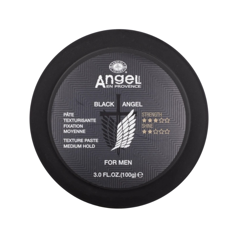 Angel En Provence - Black Angel For Men Texture Paste Medium Hold – Twin Pack (2 x 100g) – Angel En Provence - Black Angel For Men Texture Paste Medium Hold 100g