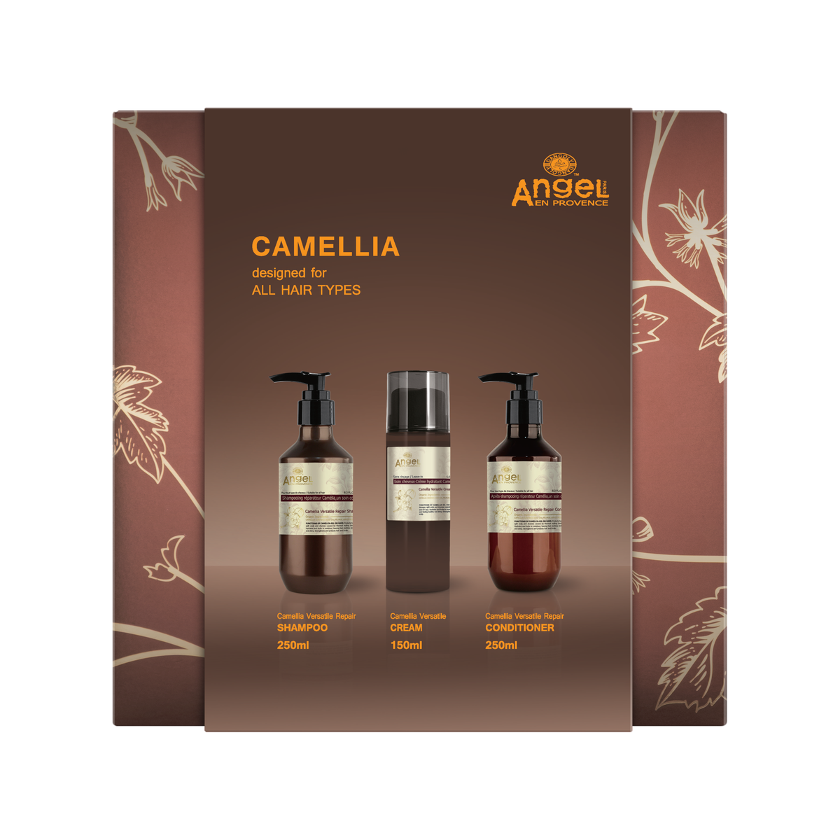 Angel En Provence - Camellia Versatile Repair Trio Gift Pack – front of pack