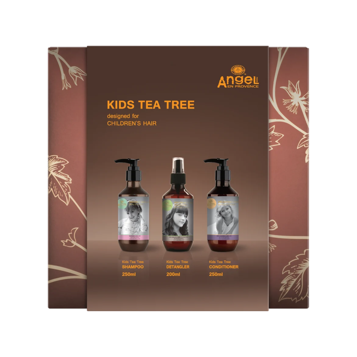Angel En Provence - Kids Tea Tree Trio Gift Pack – front of pack