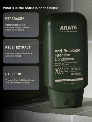 Arata - Anti-Breakage Intensive Conditioner 200ml – how it works