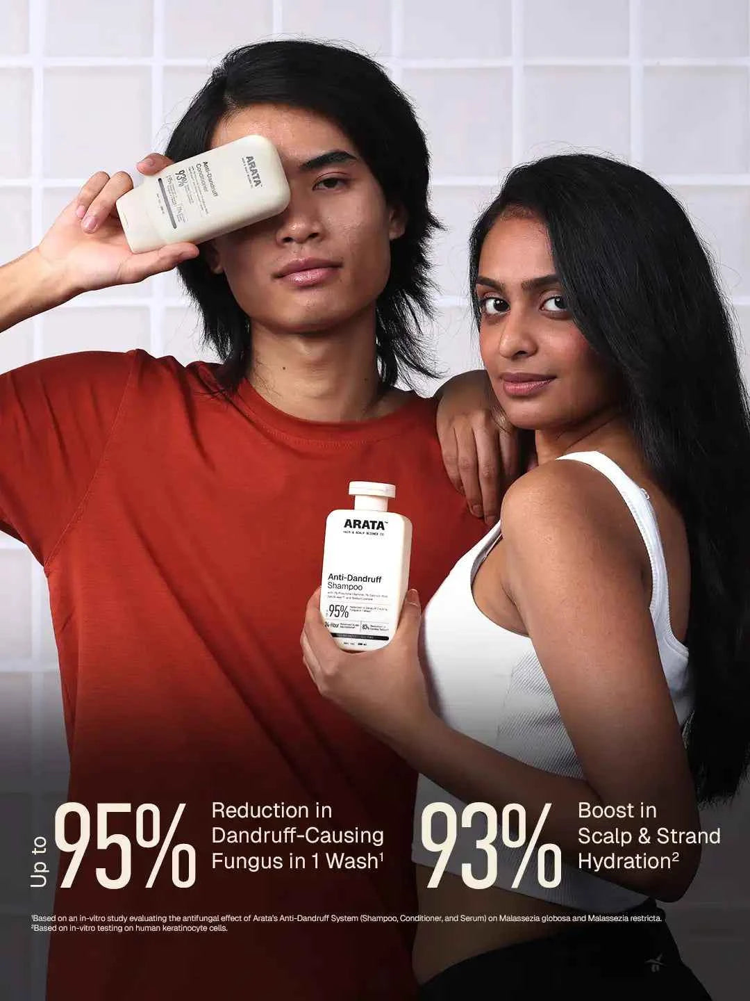 Arata - Anti-Dandruff Shampoo & Conditioner Combo