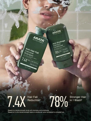 Arata - Anti-Hair Fall Shampoo & Anti-Breakage Conditioner Combo