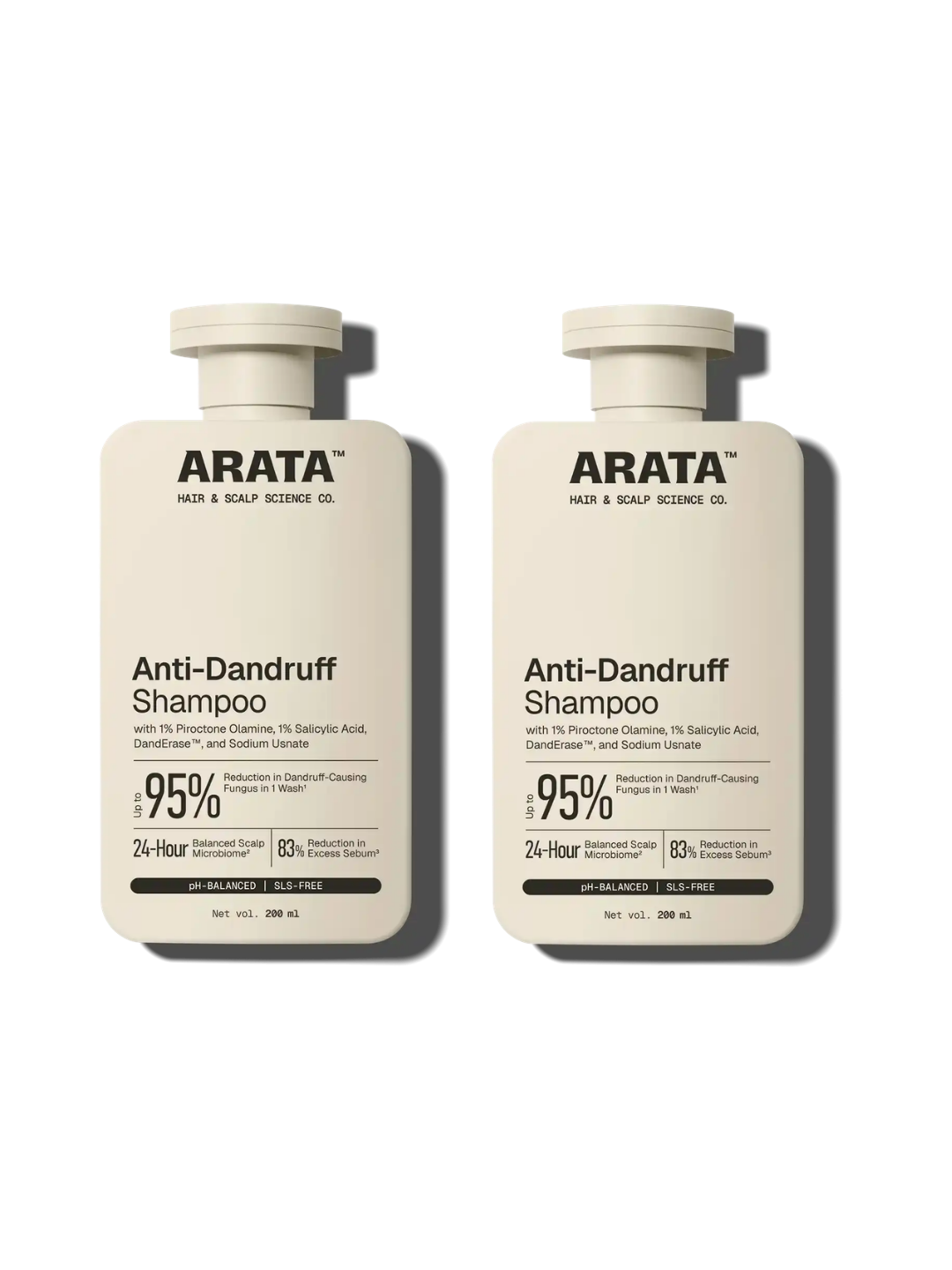 Arata - Anti-Dandruff Shampoo 200ml Pack of 2