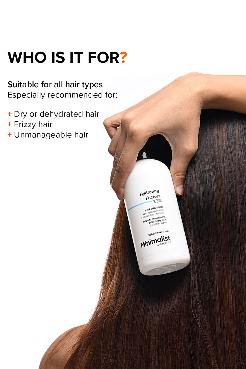 Minimilist - Hydrating Factors 7.3% Hair Shampoo 250ml - Zilion