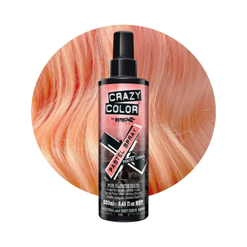 Crazy Color - Pastel Spray Peachy Coral 250ml