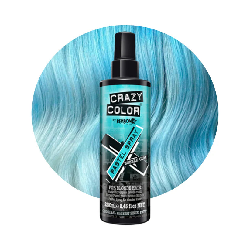 Crazy Color - Pastel Spray Bubblegum Blue 250ml
