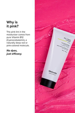 Minimilist - B12 + Repair Complex 5.5% Face Moisturizer-50G - Zilion