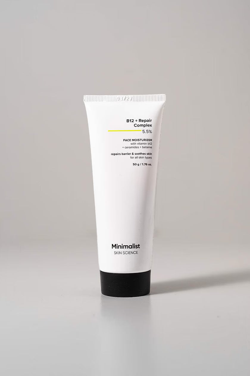 Minimilist - B12 + Repair Complex 5.5% Face Moisturizer-50G - Zilion