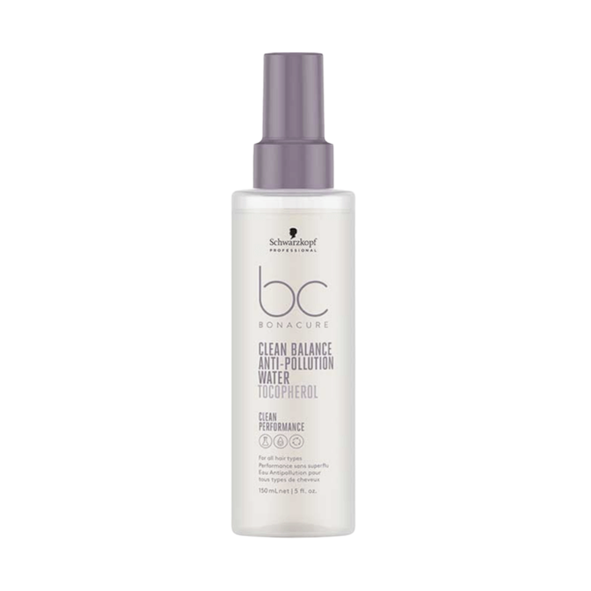 Schwarzkopf Professional - BC Clean Performance Clean Balance Anti-Pollution Water 150ml – front of pack