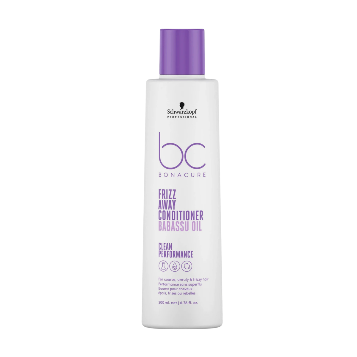 Schwarzkopf Professional - BC Clean Performance Frizz Away Shampoo 250ml – front of pack