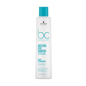 Schwarzkopf Professional - BC Moisture Kick Shampoo, Conditioner & Treatment Trio Bundle – Schwarzkopf Professional BC Clean Performance Moisture Kick Shampoo 250ml