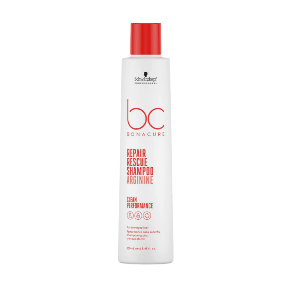 Schwarzkopf Professional - BC Repair Rescue Shampoo, Conditioner, Treatment & Spray Conditioner Quad Bundle – Schwarzkopf Professional BC Clean Performance Repair Rescue Shampoo 250ml