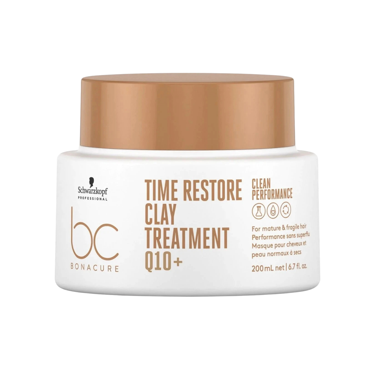 Schwarzkopf Professional - BC Clean Performance Time Restore Clay Treatment 200ml – front of pack