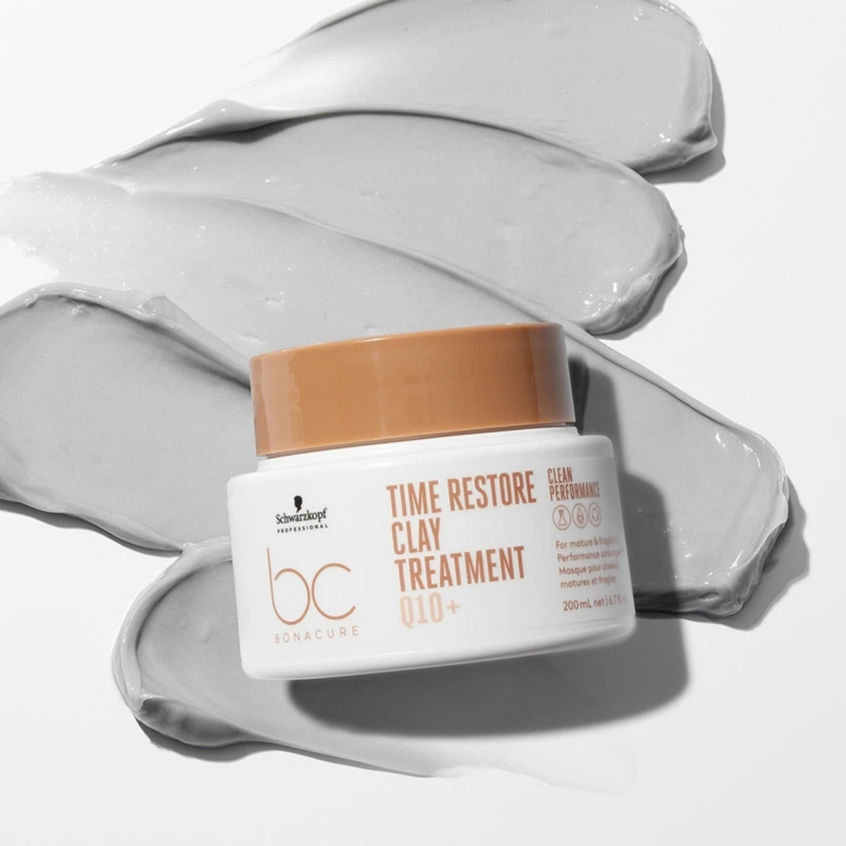 Schwarzkopf Professional - BC Clean Performance Time Restore Clay Treatment 200ml – product view 2