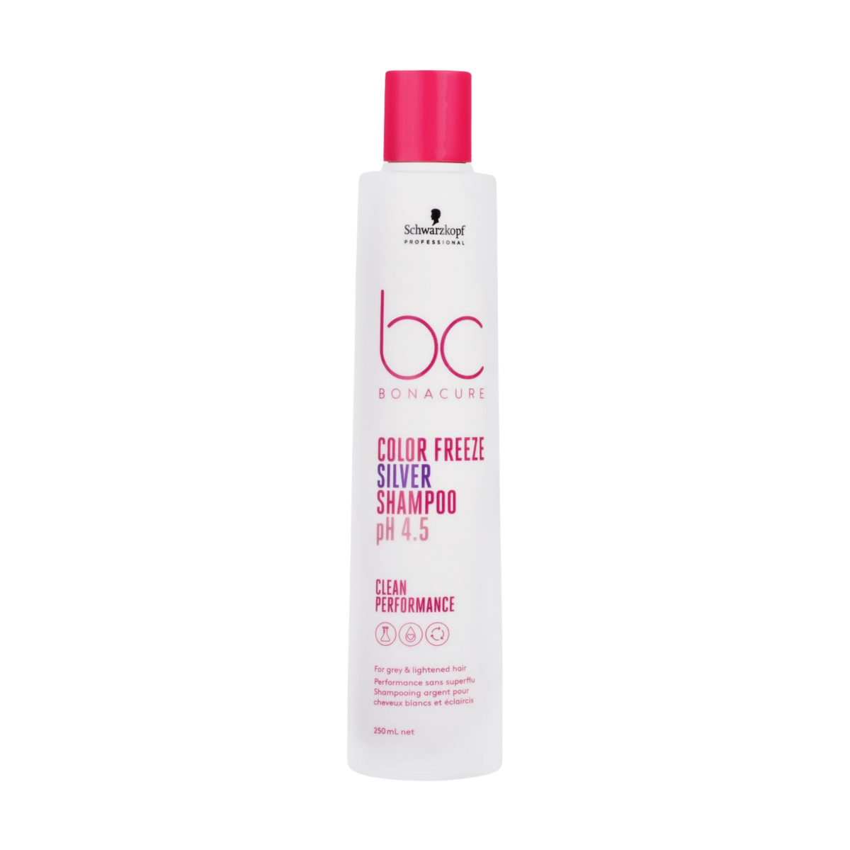 Schwarzkopf Professional - BC Clean Performance pH 4.5 Color Freeze Silver Shampoo 250ml – front of pack