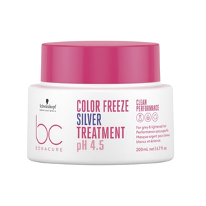 Schwarzkopf Professional - BC Clean Performance pH 4.5 Color Freeze Silver Treatment 200ml – front of pack