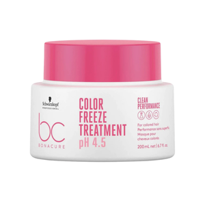 Schwarzkopf Professional - BC Color Freeze Shampoo, Conditioner & Treatment Trio Bundle – Schwarzkopf Professional BC Clean Performance pH 4.5 Color Freeze Treatment 200ml