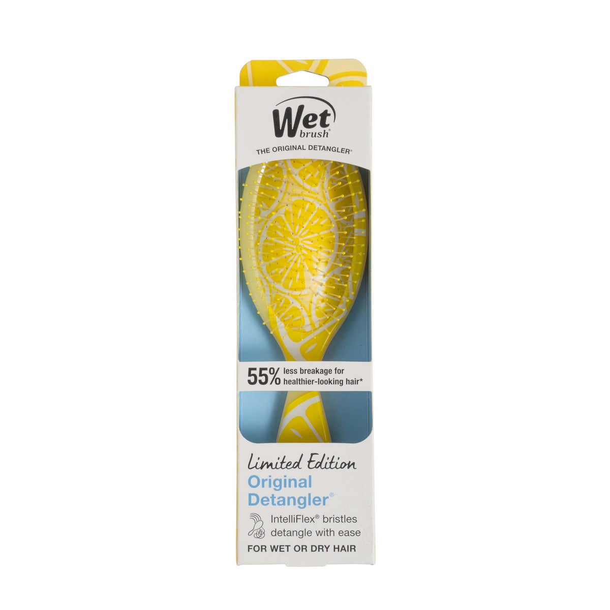 Wet Brush Tutti Fruitti Detangler Lemon in packaging