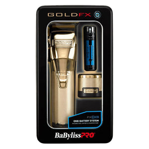 BaByliss Pro - FXONE Clipper & Trimmer Duo Gold Bundle – BaByliss Pro FXONE Clipper Gold (detail)
