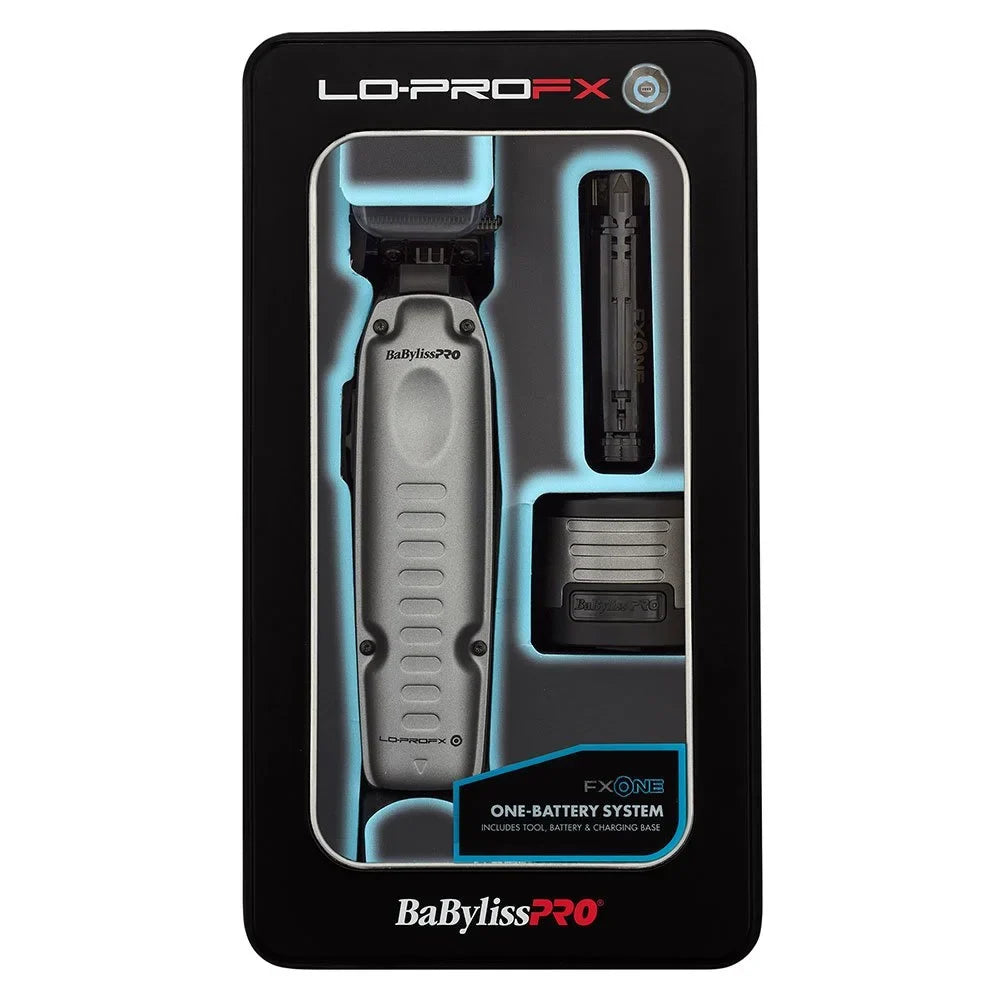 BaByliss Pro - FXONE LO-PRO Clipper & Trimmer Duo Charcoal Bundle – BaByliss Pro FXONE LO-PRO Trimmer Charcoal (detail)