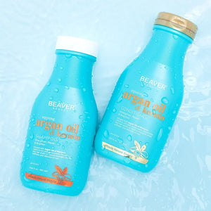 Beaver - Argan & Keratin Shampoo & Conditioner Duo Bundle – Beaver Argan & Keratin Shampoo 350ml (detail)