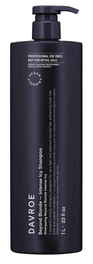 Davroe - Beyond Blonde Intense Icy Shampoo & Conditioner Duo 1000ml Bundle – Davroe Beyond Blonde Intense Icy Shampoo 1000ml