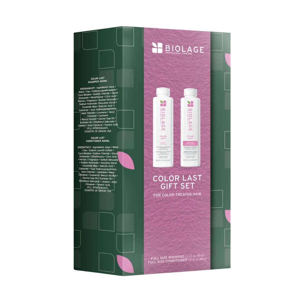 Biolage - Color Last Shampoo & Conditioner 400ml Duo – front of pack