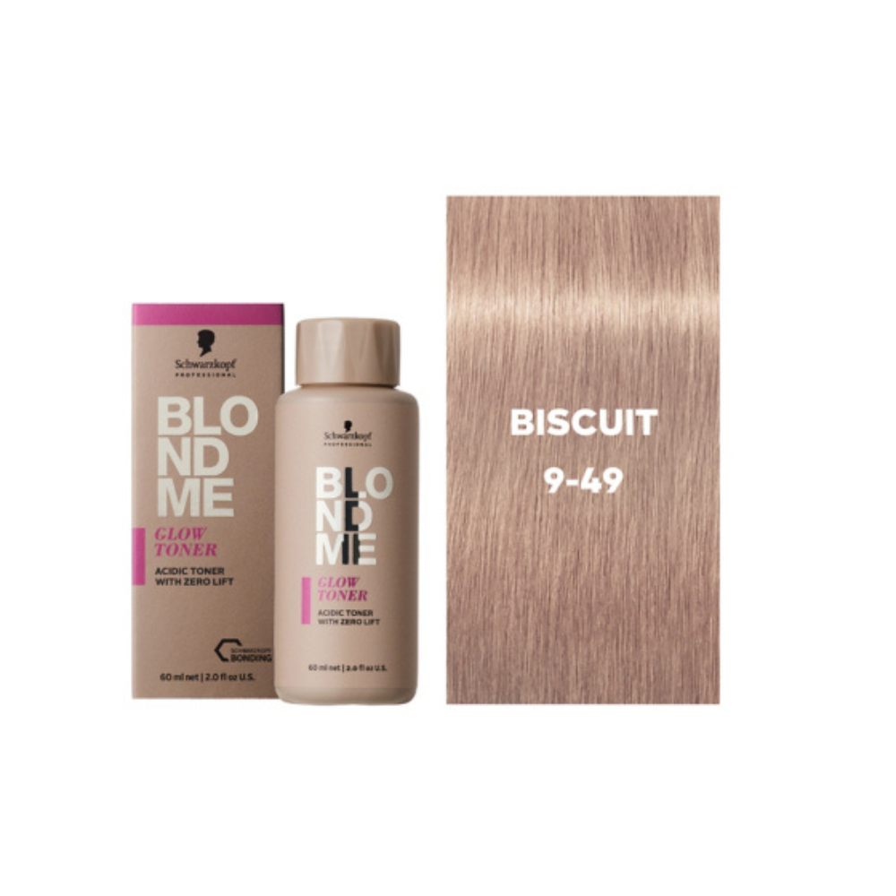 Schwarzkopf Professional - Blondme Glow Toner Biscuit 60ml – front of pack