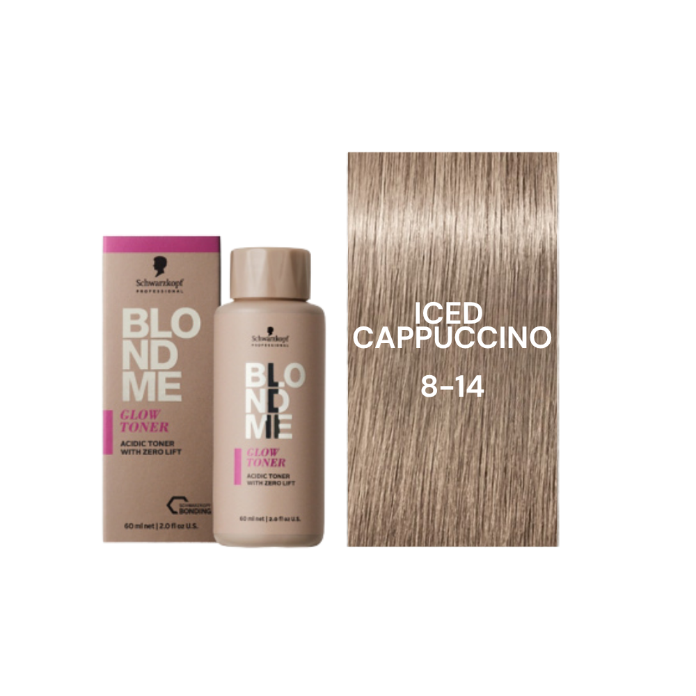 Schwarzkopf Professional - Blondme Glow Toner Iced Cappuccino 60ml – front of pack